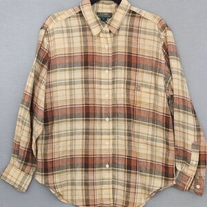 Ralph Lauren Plaid Womens Shirt